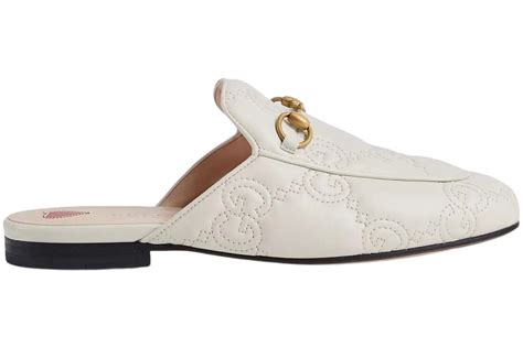 gucci slipper white